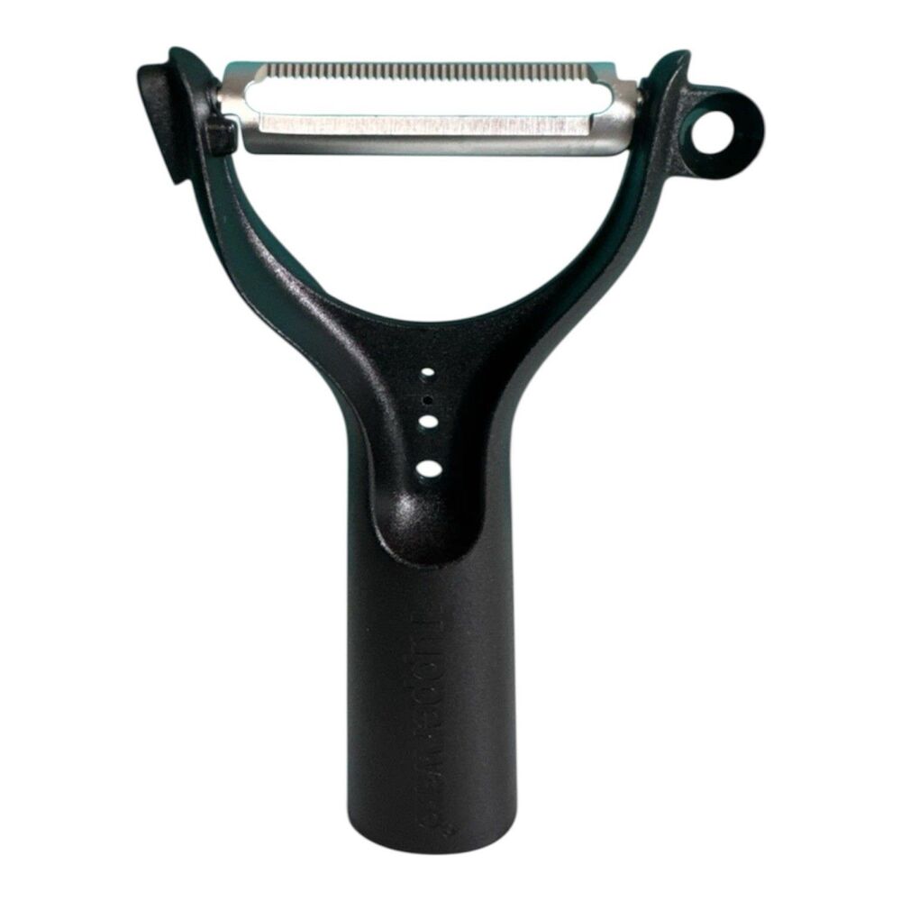 Tupperware Universal Peeler Black Serrated Blade 5-in-1 Veggie Fruit  Herb Tool
